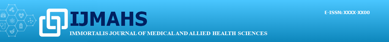 Immortalis Journal of Medical and Allied Health Sciences